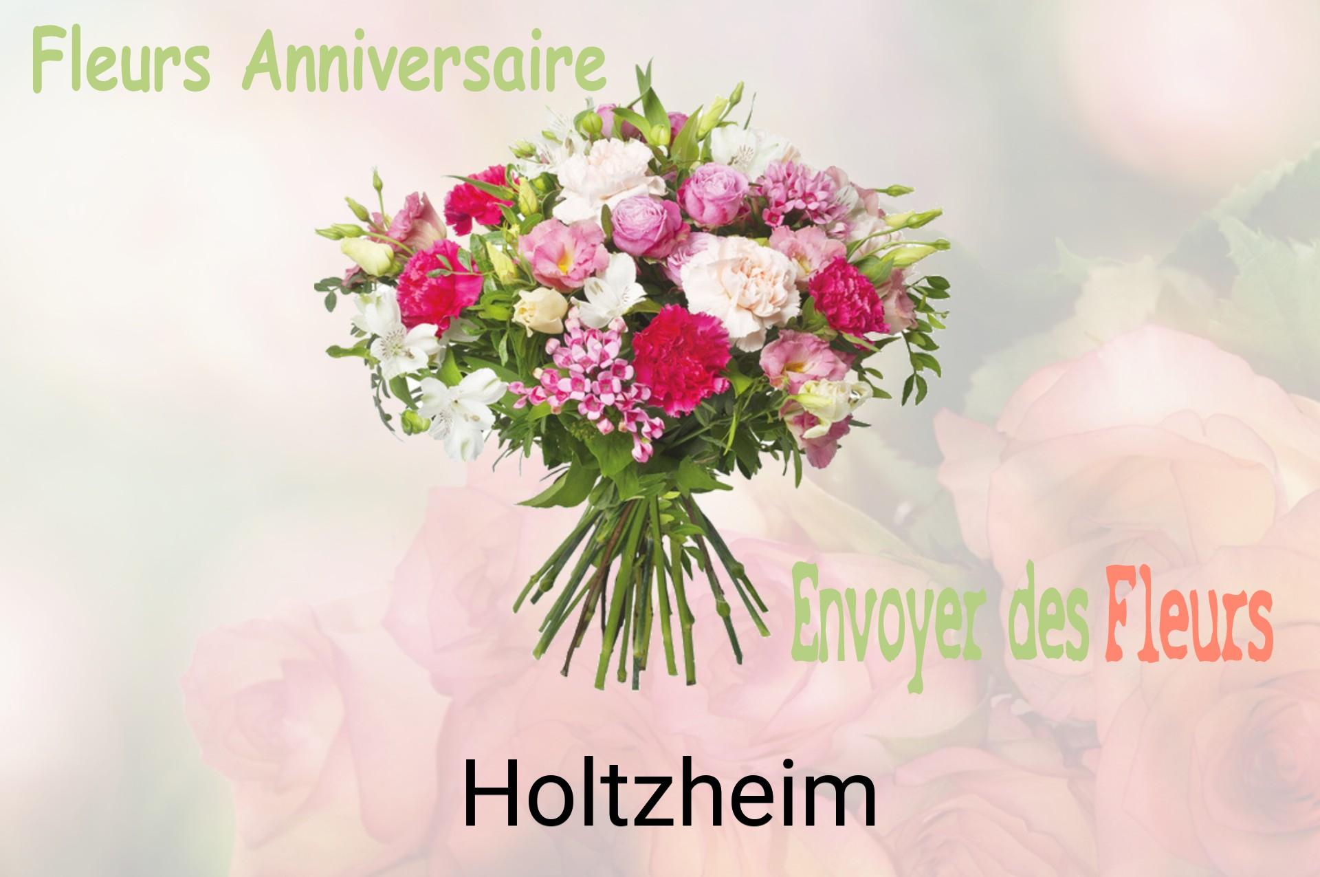 Bouquet de fleurs d’anniversaire livré à Holtzheim
